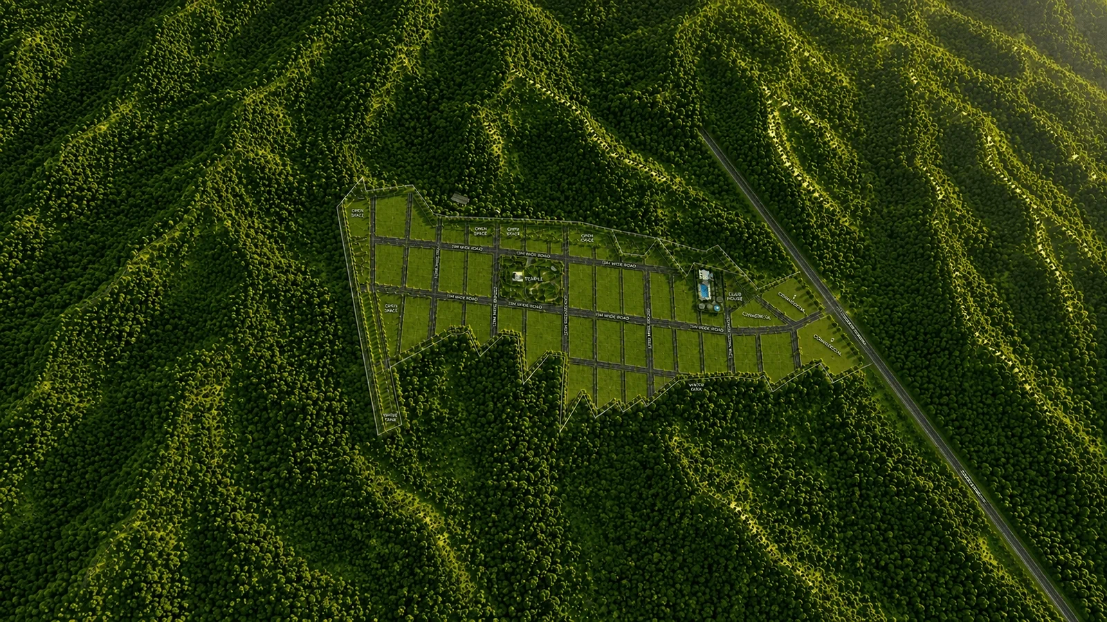 Seven Hills, Wai amenity rendering